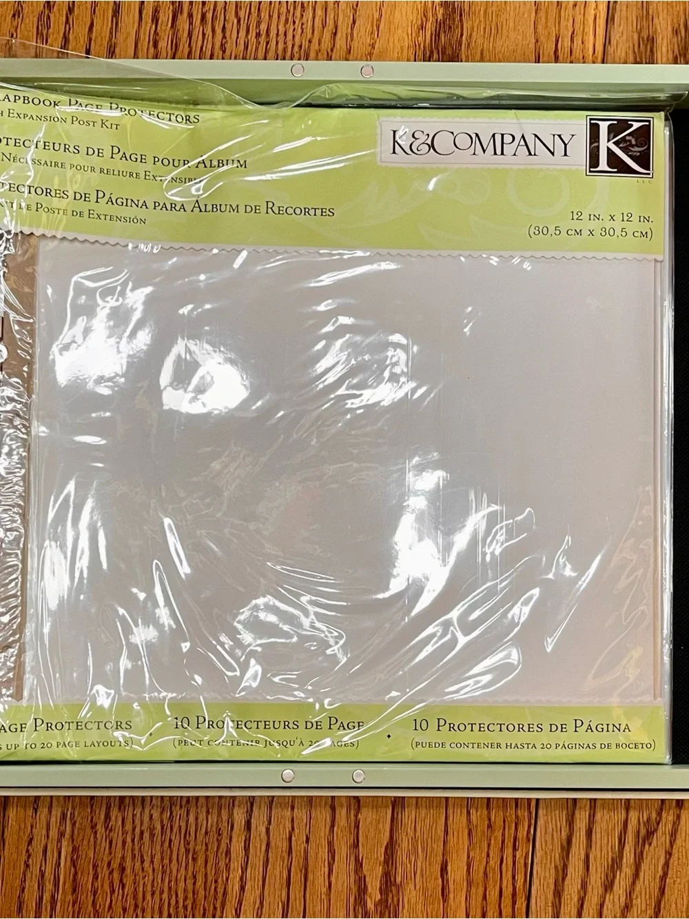 NWT! 2 Leatherette Box Photo & Scrapbook Albums + 1 pack Extra Pgs Cream 12”x12